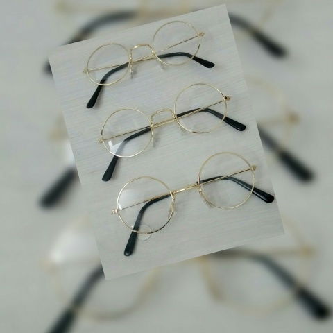 Óculos Dourado Noel